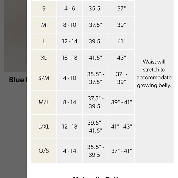 Maternity friendly Blue Dress - Picture 4 of 4